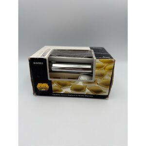 Marcato Atlas Ravioli Pasta Cutter Attachment, Made in Italy, Works with Atlas 1